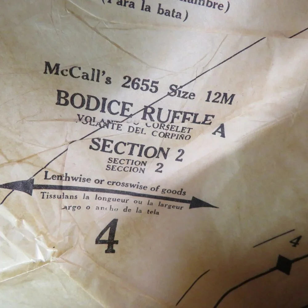McCalls mccall 2655